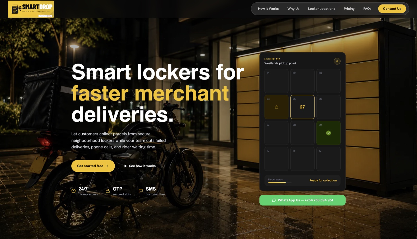 SmartDrop Smart Locker Platform
